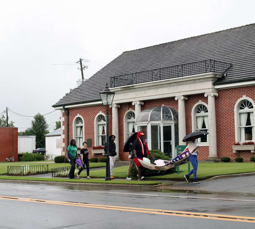 Coleman Center for the Arts building exterior in York, Alabama